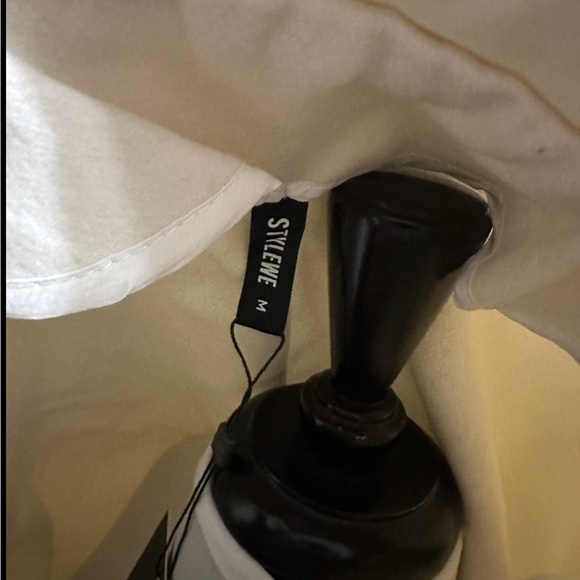 white and black coat new with tags - Picture 8 of 9